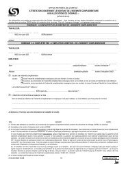 Feuille info - employeurs Le formulaire C4-INTERIM