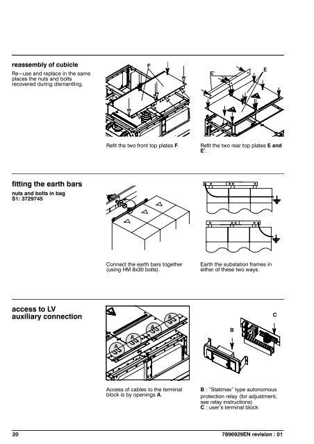 SM6 DM 1 A d user manual - Schneider Electric