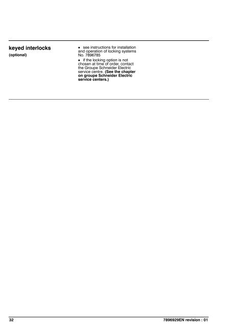 SM6 DM 1 A d user manual - Schneider Electric