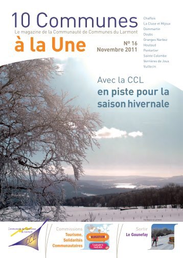 en piste pour la saison hivernale - Ville de Pontarlier