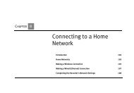 Connecting to a Home Network - TiVo