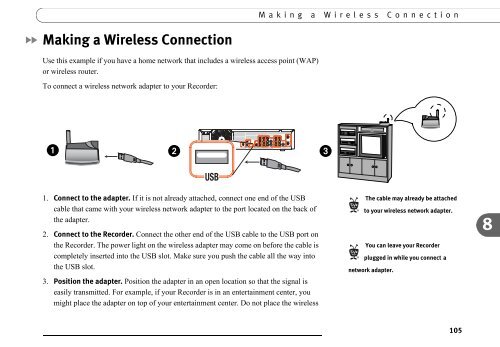 Connecting to a Home Network - TiVo