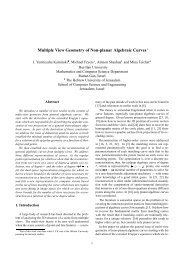 Multiple View Geometry of Non-planar Algebraic Curves