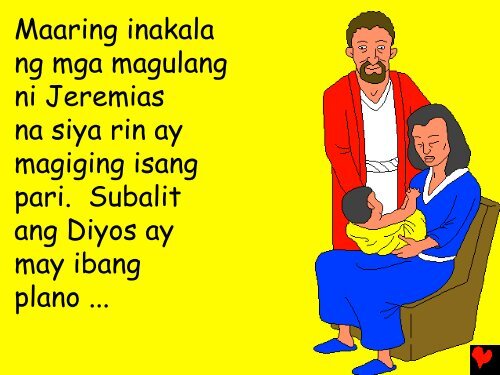 Jeremiah Man of Tears Tagalog PDA - Bible for Children