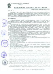 RESOLUCION DE ALCALDIA N° 350-2013-A/MPSM. - Mpsm.gob.pe