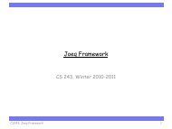 Joeq Framework - Suif - Stanford University