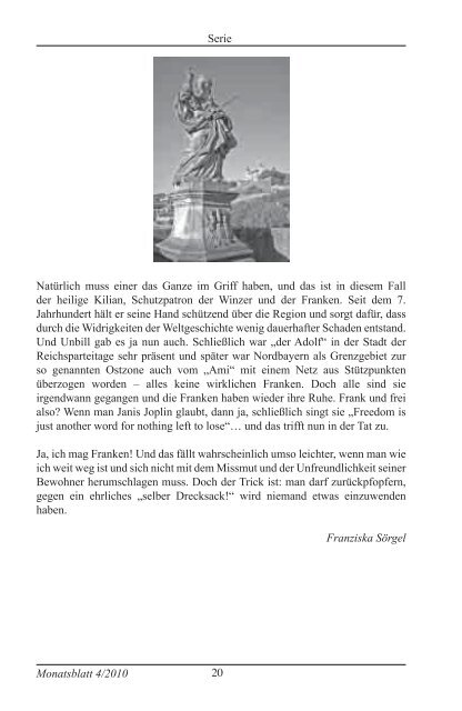 IV - CCA Monatsblatt