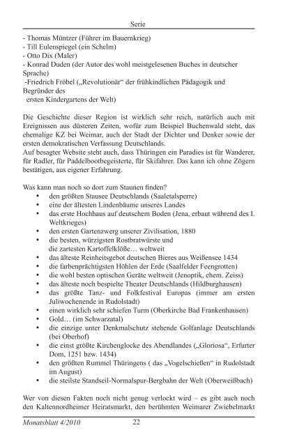 IV - CCA Monatsblatt