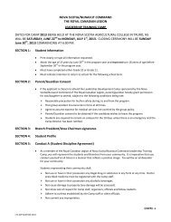 2013 Leadership Camp Application Form - Royal Canadian Legion