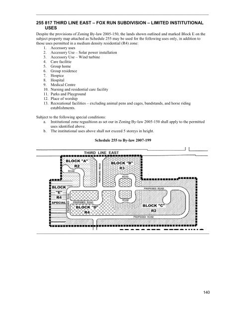 city of sault ste. marie special exceptions by-law 2005-151 office ...