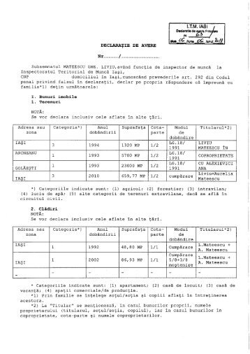 Mateescu Liviu - Inspectoratul Teritorial de Munca Iasi