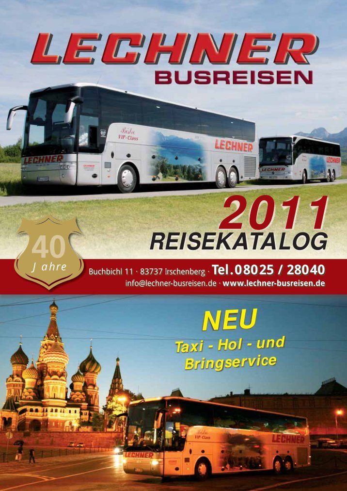 Nieprognoughwa Www Leitner Reisen De Busreisen Katalog