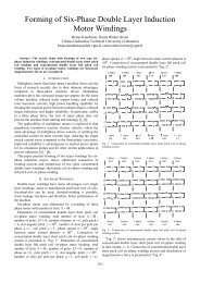 Forming of Six-Phase Double Layer Induction Motor Windings