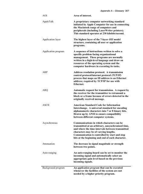 Data Acquisition