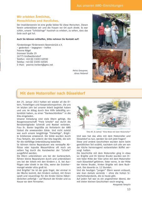 Download AWO-Blatt Ausgabe 2 - April 2013 - Herzlich Willkommen ...