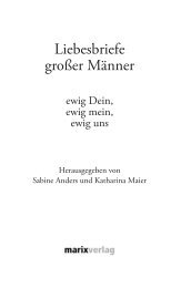 Liebesbriefe großer Männer - marixverlag.de