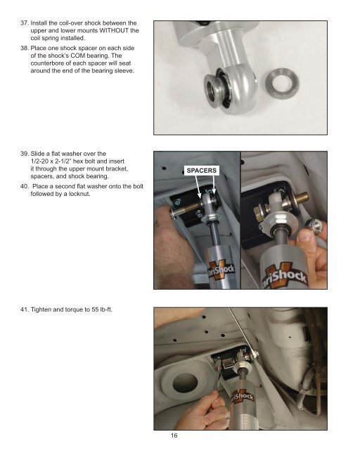 Installation Instructions - Chris Alston's Chassisworks