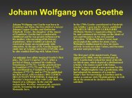 Johann Wolfgang von Goethe - British Forces Germany