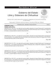 MiÃ©rcoles 27 de julio del 2011 - Gobierno del Estado de Chihuahua