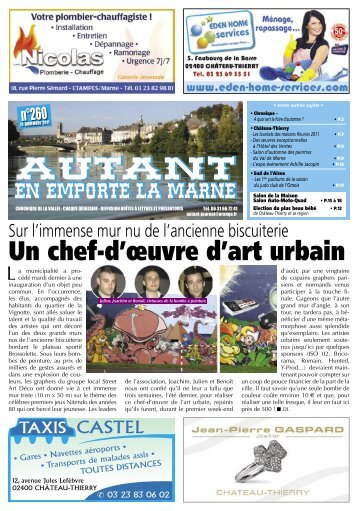 Un chef-d'Åuvre d'art urbain - Autant en Emporte la Marne