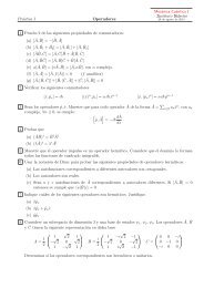 PrÃ¡cticas de MecÃ¡nica CuÃ¡ntica I, 2011 - Instituto Balseiro