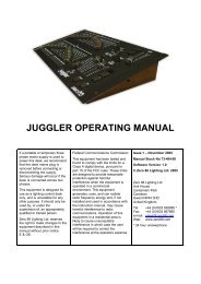 JUGGLER OPERATING MANUAL - Sico Inc.