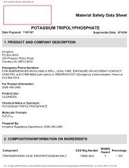 POTASSIUM TRIPOLYPHOSPHATE - Innophos