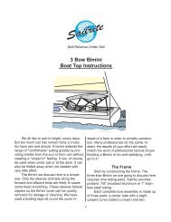 3 Bow Bimini Boat Top Instructions - Boat Design Net