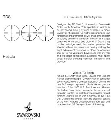 TDS Reticle - 7 mm Remington Magnum