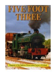 Five Foot Three Number 52 - Railway Preservation Society of Ireland