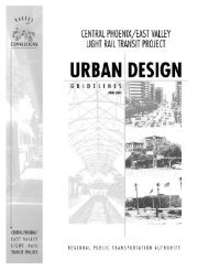 Urban Design Guidelines - Valley Metro