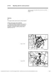 27-110 Adjusting cable for control pressure M - W124 Performance