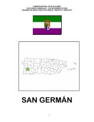 San GermÃ¡n - Elecciones Generales 2004