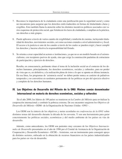 Memoria de la V Conferencia Nacional sobre Derechos Humanos