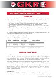 Risk Management_NSW - GKR Karate