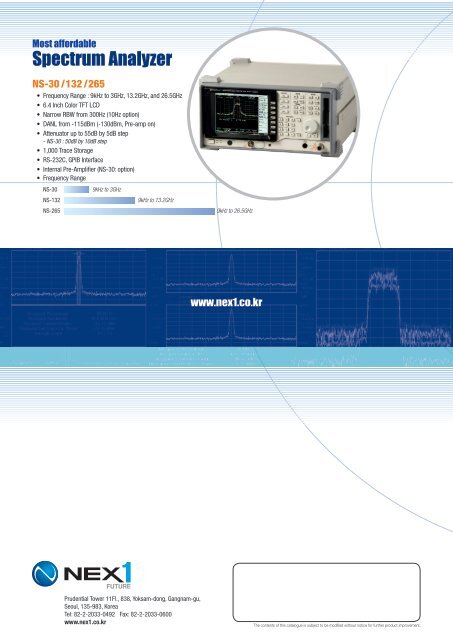 LSA-30/LSA-132/LSA-265