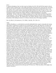 D51V In alkaline phosphatase, there are three metal ion binding ...