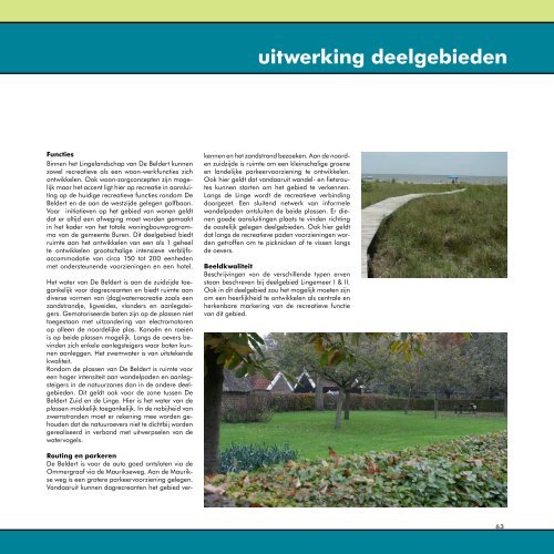 structuurvisie Lingemeren - Gemeente Buren