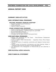 ANNUAL REPORT 2009 - FPDL