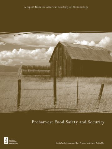 Preharvest Food Safety and Security - centaur global network