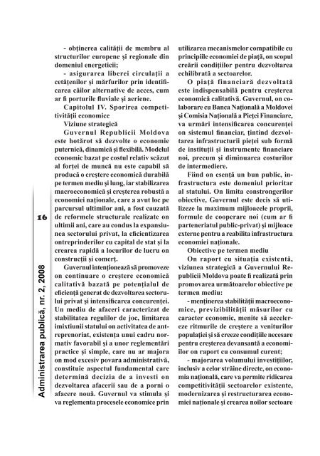 Revista "Administrarea publicÄ" aprilie - Academia de Administrare ...