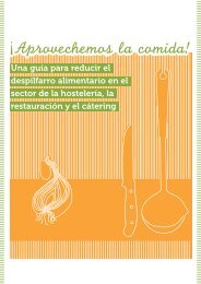 Aprovechamiento de la comida