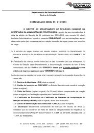 Analistas Administrativos - Secretaria da AdministraÃ§Ã£o Penitenciaria