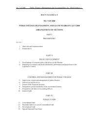 Public Finance (Management and Accountability) Act - Ministry of ...