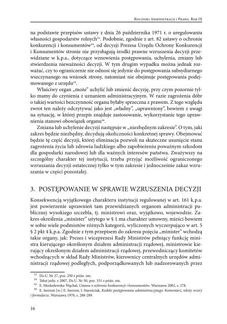 Rocznik Administracji i Prawa rok IX 2009 - WyÅ¼sza SzkoÅa Humanitas