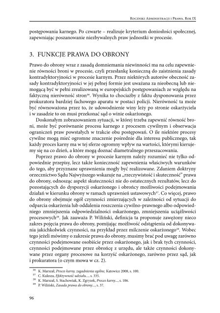 Rocznik Administracji i Prawa rok IX 2009 - WyÅ¼sza SzkoÅa Humanitas