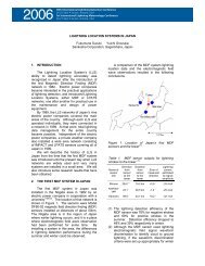 LIGHTNING LOCATION SYSTEMS IN JAPAN Fukumune ... - Vaisala