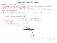 Implicitní funkce