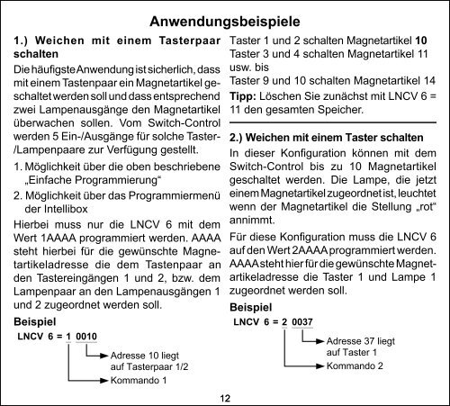 Switch-Control 63 400 - Uhlenbrock