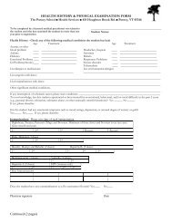 Medical Forms for Physician to sign - The Putney School